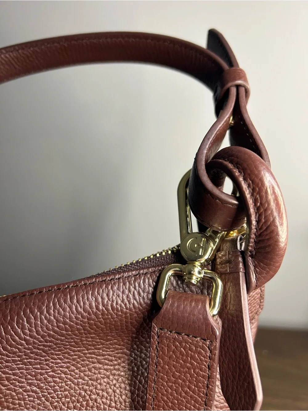 Cole Haan NWOT Essential Soft Leather Bucket Bag